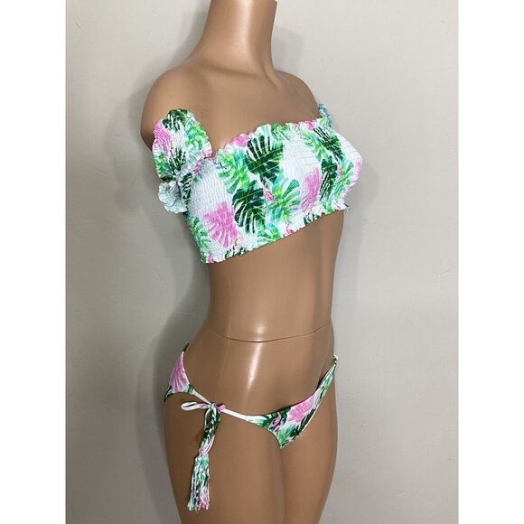 New. Pilyq flamingo bikini set. Normally $164 - Picture 3 of 12